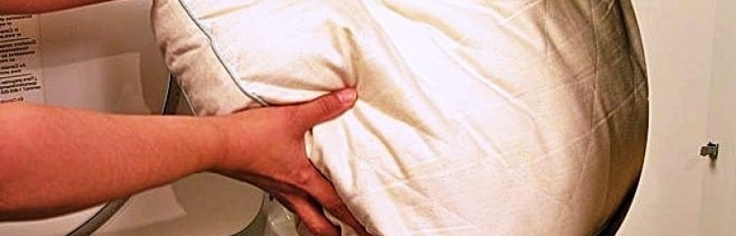 Jak prát syntetické polštáře ručně a v pračce