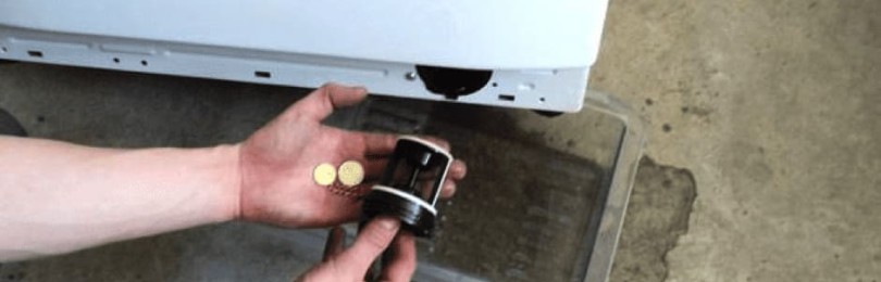 Čištění filtru pračky Samsung