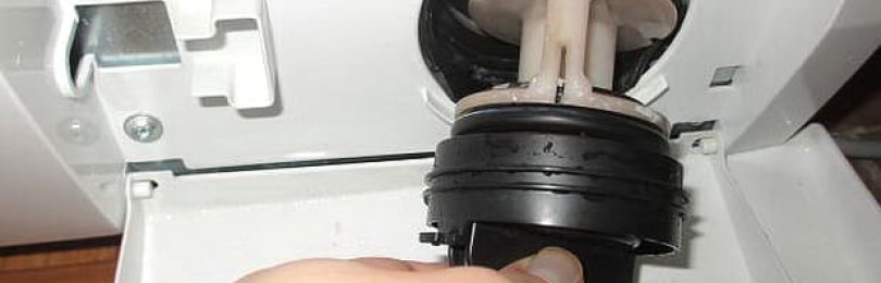 Čištění filtru na pračce Atlant