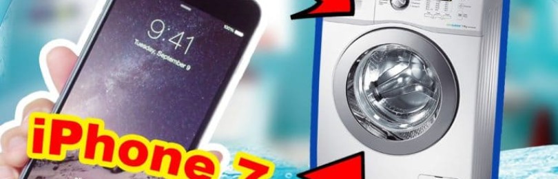 Co dělat, když jste iPhone vyprali v pračce?