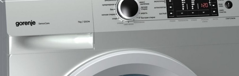 Chybové kódy pro pračky Gorenje