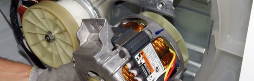 Motor pračky: zařízení, typy, schémata zapojení