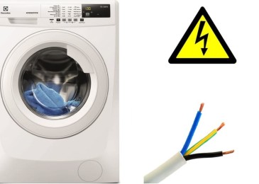 Jaký průřez vodiče je potřeba pro připojení pračky?