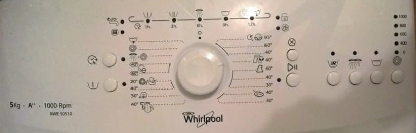 Pračka Whirlpool neodstřeďuje prádlo