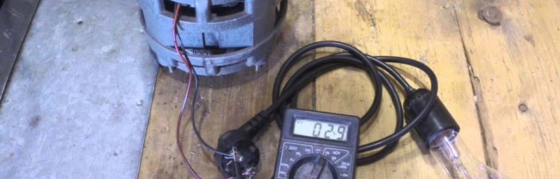 Jak vyrobit generátor z motoru pračky