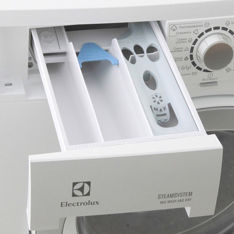 Přijímač prášku Electrolux EWW51486HW