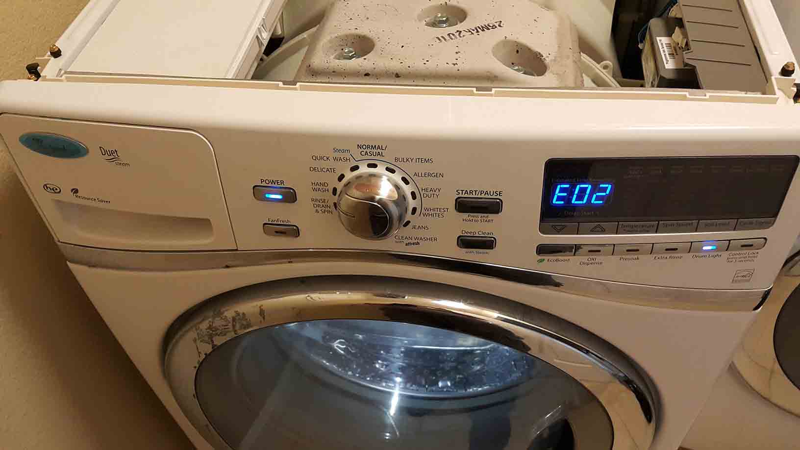 Chybové kódy Whirlpool