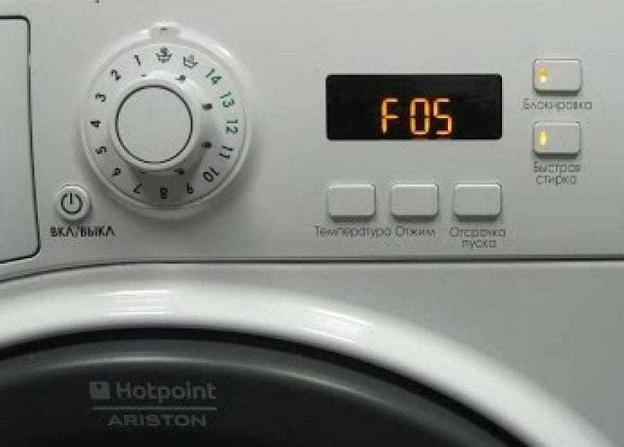 Hotpoint Ariston Chyba F05