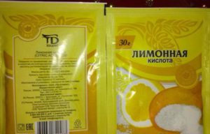 Balíček kyseliny citronové