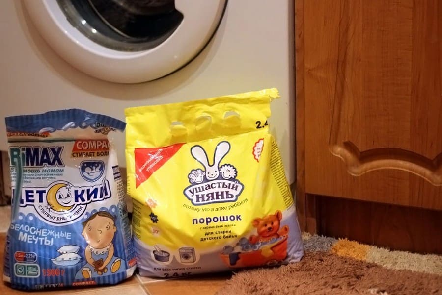Výběr pracího prostředku