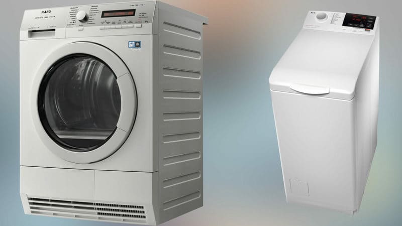 Rozdíly mezi vertikálními a předními pračkami