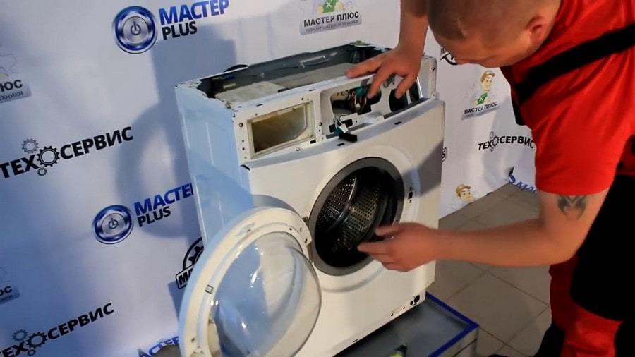 Sestavení pračky Samsung