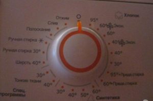 Režimy a časy praní v pračce Electrolux