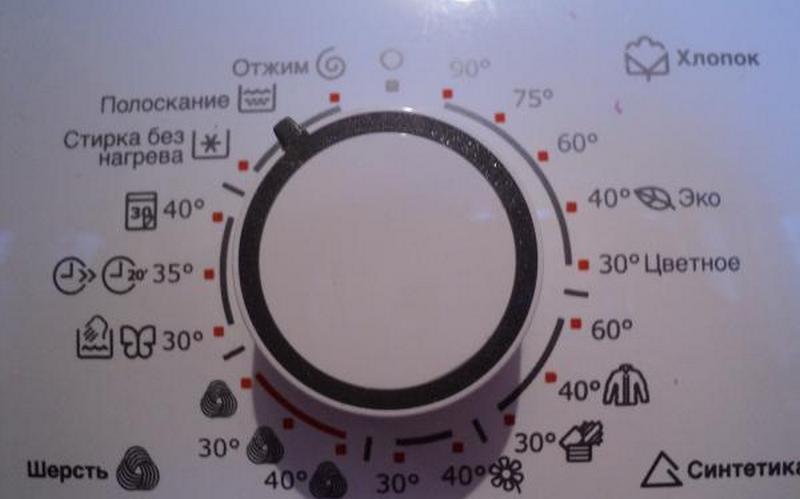Prací režimy v pračce Electrolux