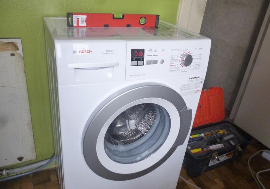 Instalace pračky Bosch