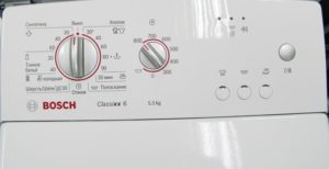 Dekódování ikon na pračce Bosch