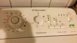 Co znamenají ikony na pračce Electrolux?