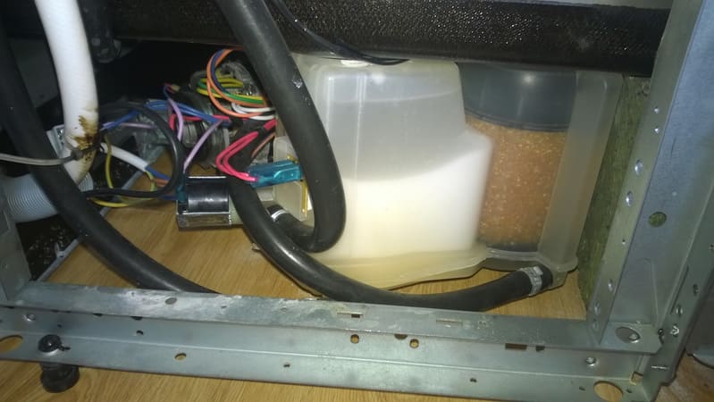 Chyba E4 v myčce Hansa
