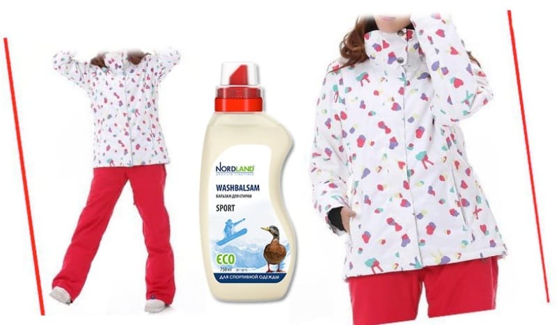 Produkty pro praní a péči o lyžařské bundy