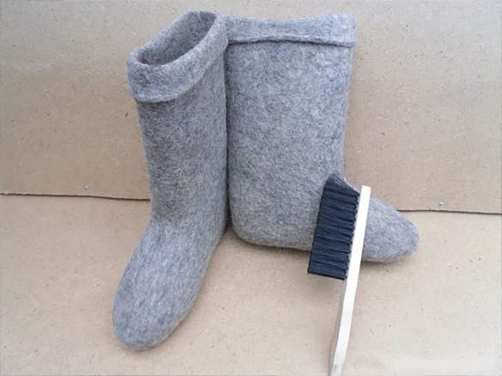 jak prát plstěné boty
