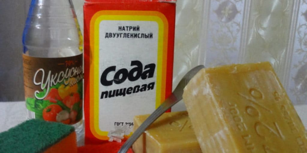 mýdlo soda ocet