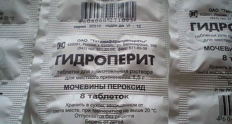 peroxid vodíku hydroperit