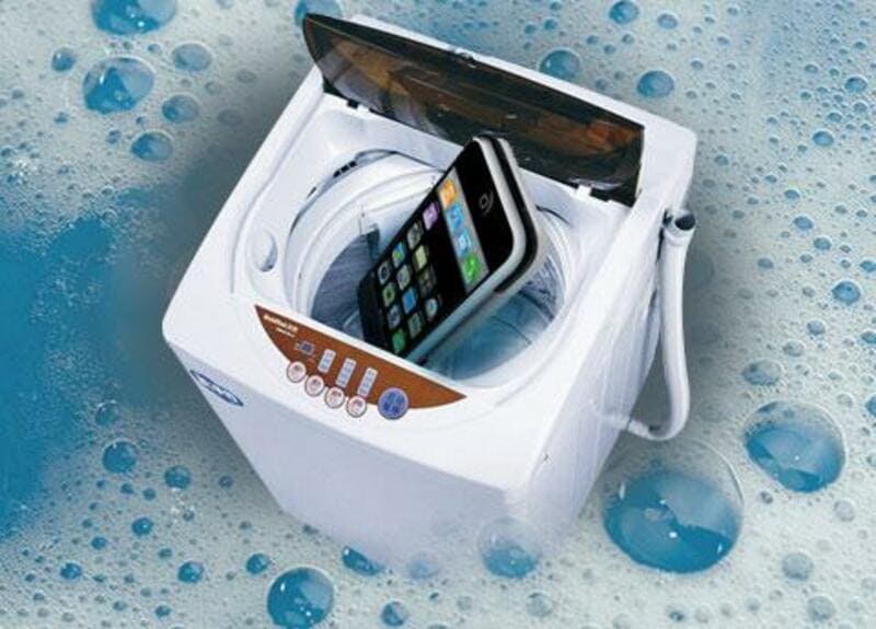 iPhone vypral v pračce