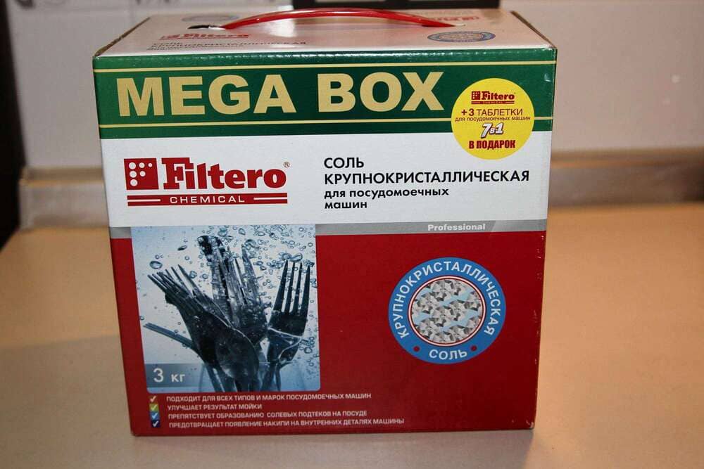 Sůl do myčky Filtero